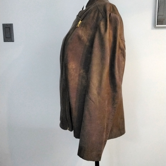 CHICO'S Ladies motto style jacket, size 12 - Picture 3 of 14